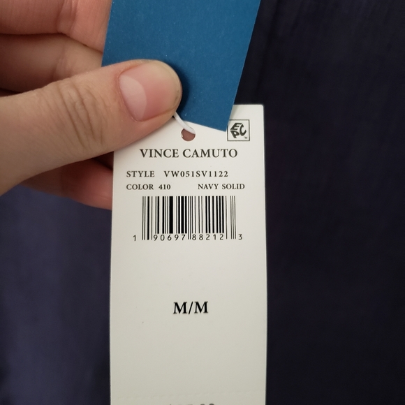 NWT blue button down dress shirt - Picture 4 of 6